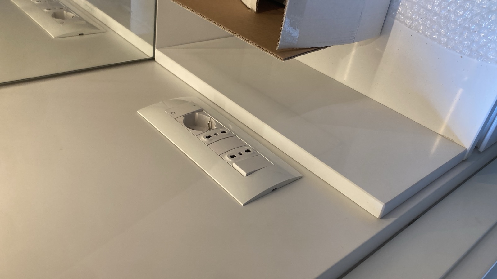 Installazione frutti BTicino