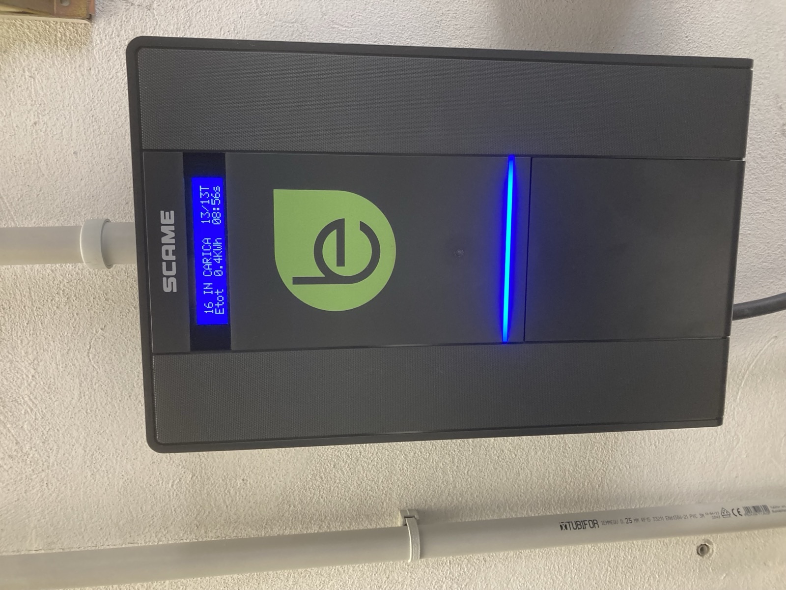 Wallbox EV installata